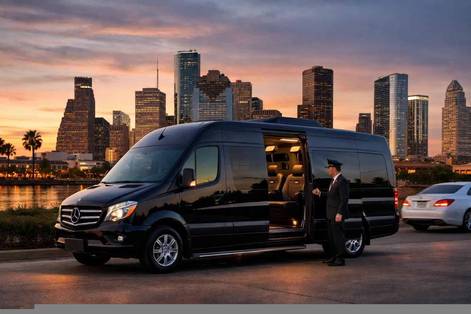 Best Sprinter Van Rental with Driver in Texas City Texas