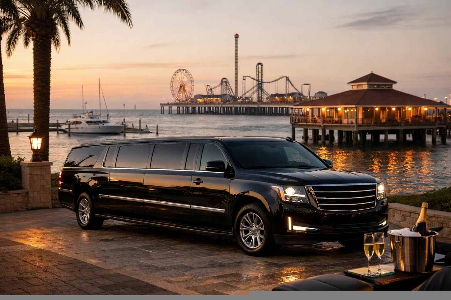 Best SUV Limousine Rental in Galveston Texas