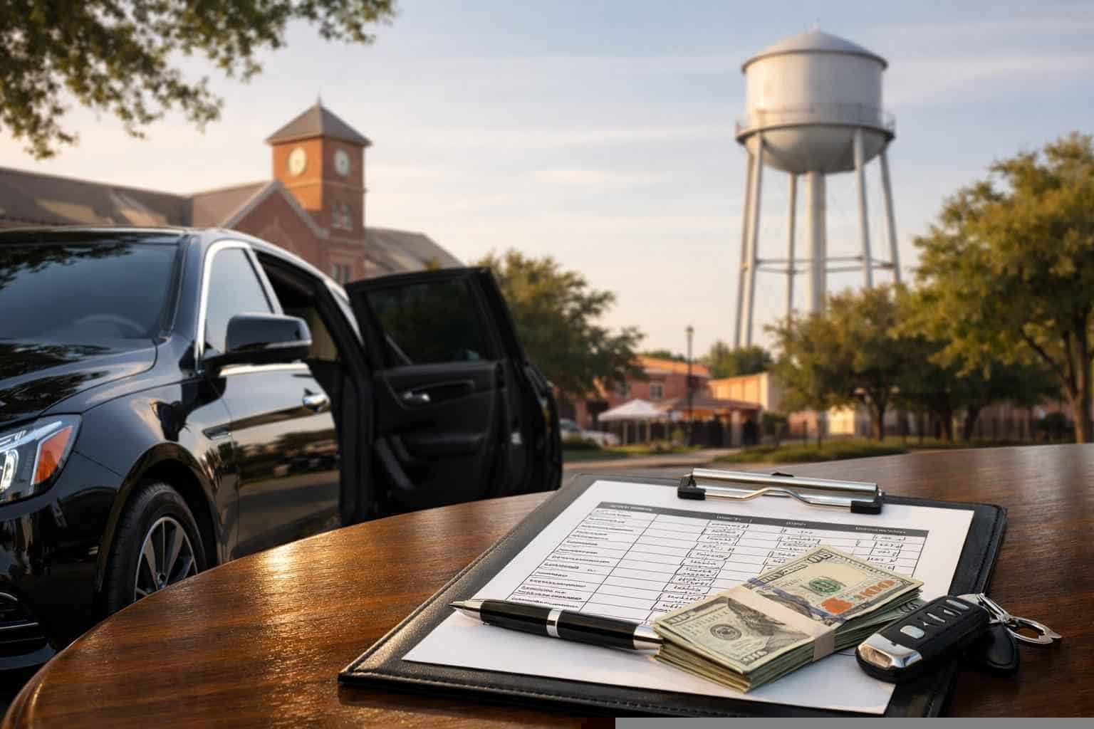Black Car Service Prices in Tomball TX
