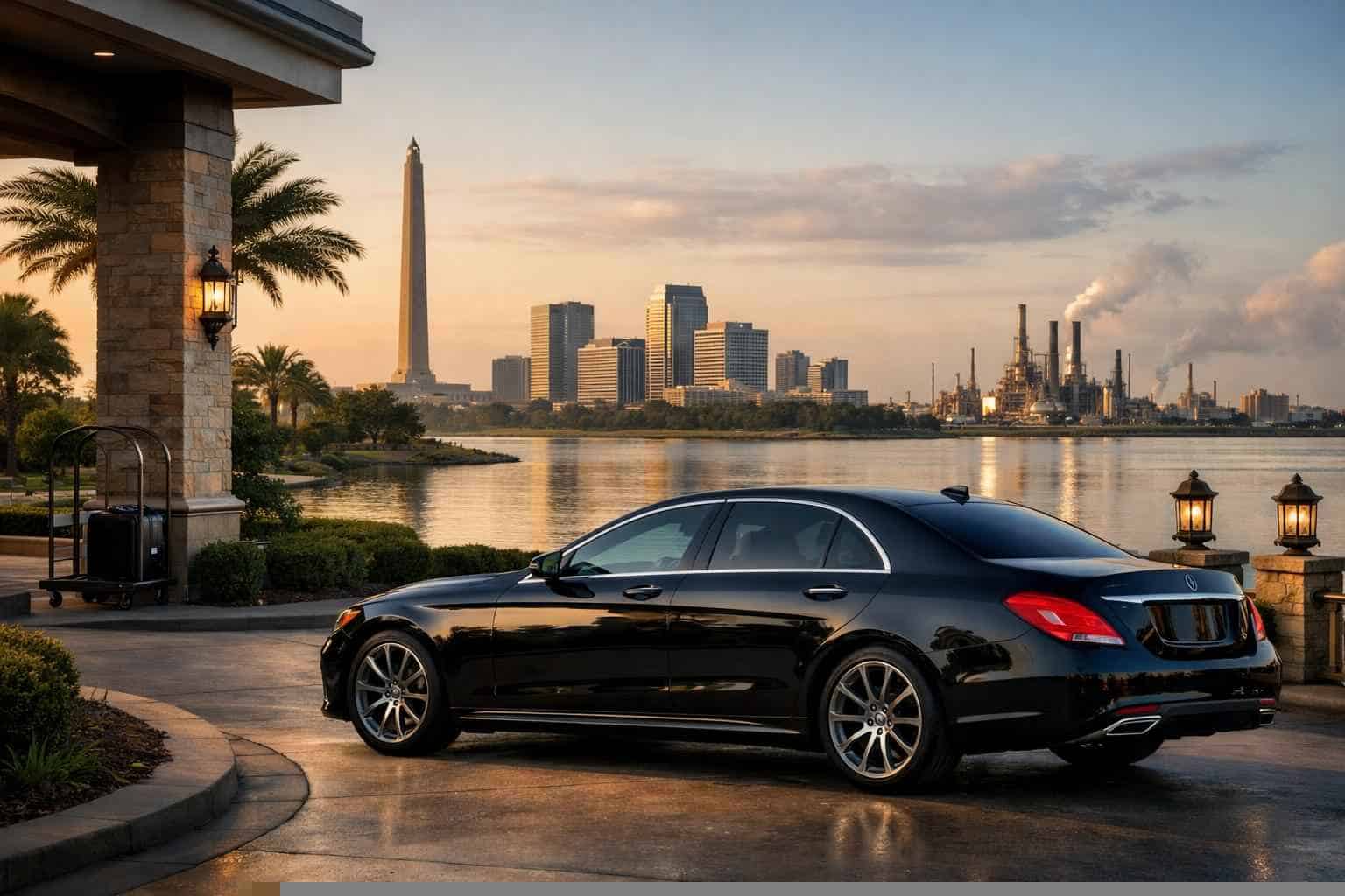 Black Car Transportation Service Texas City TX