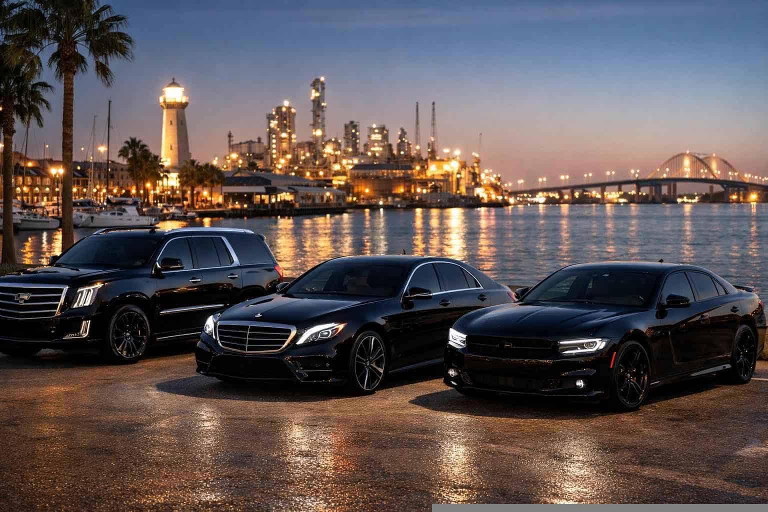 Black Cars in Texas City Texas