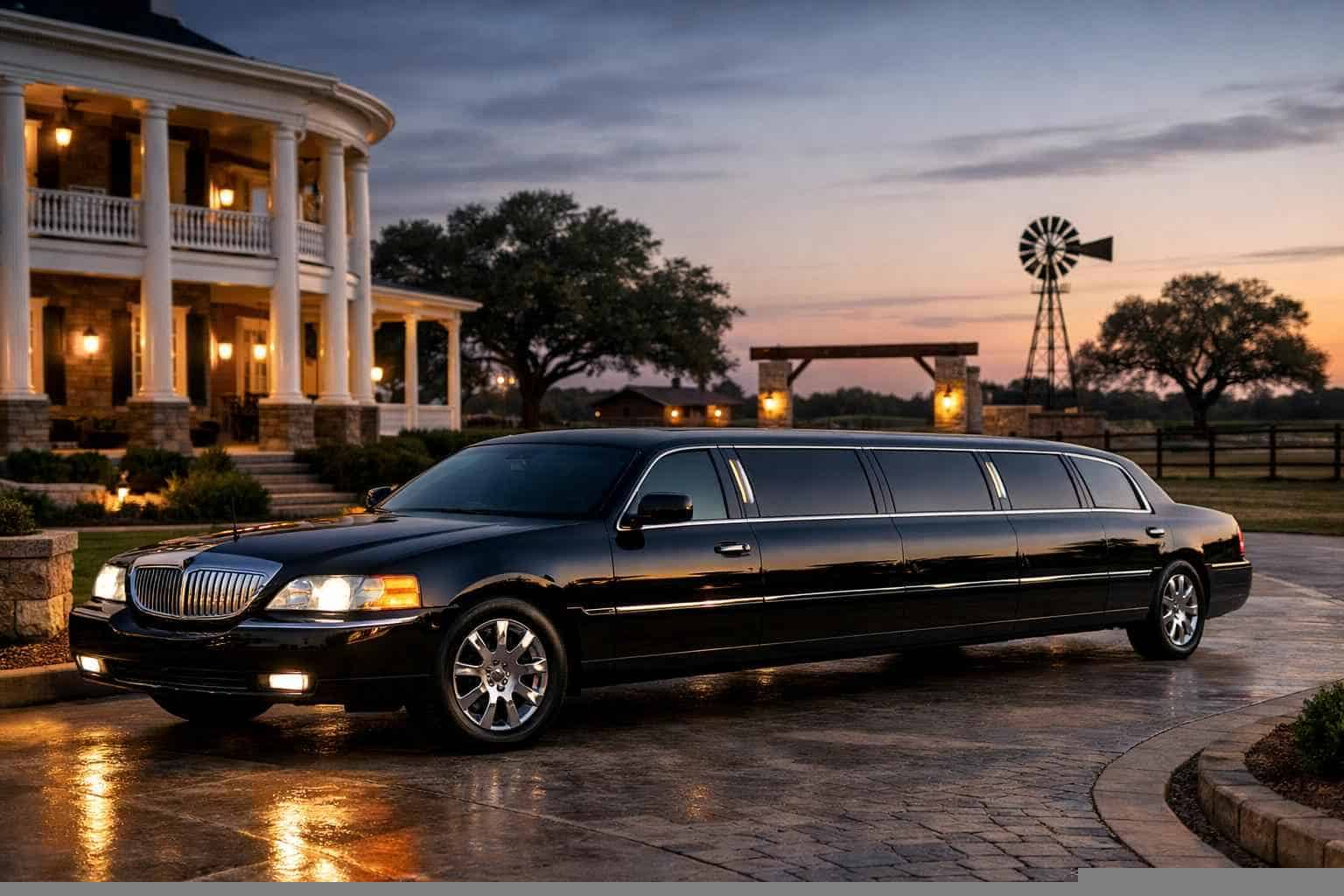 Black Limo Rental in Tomball Texas