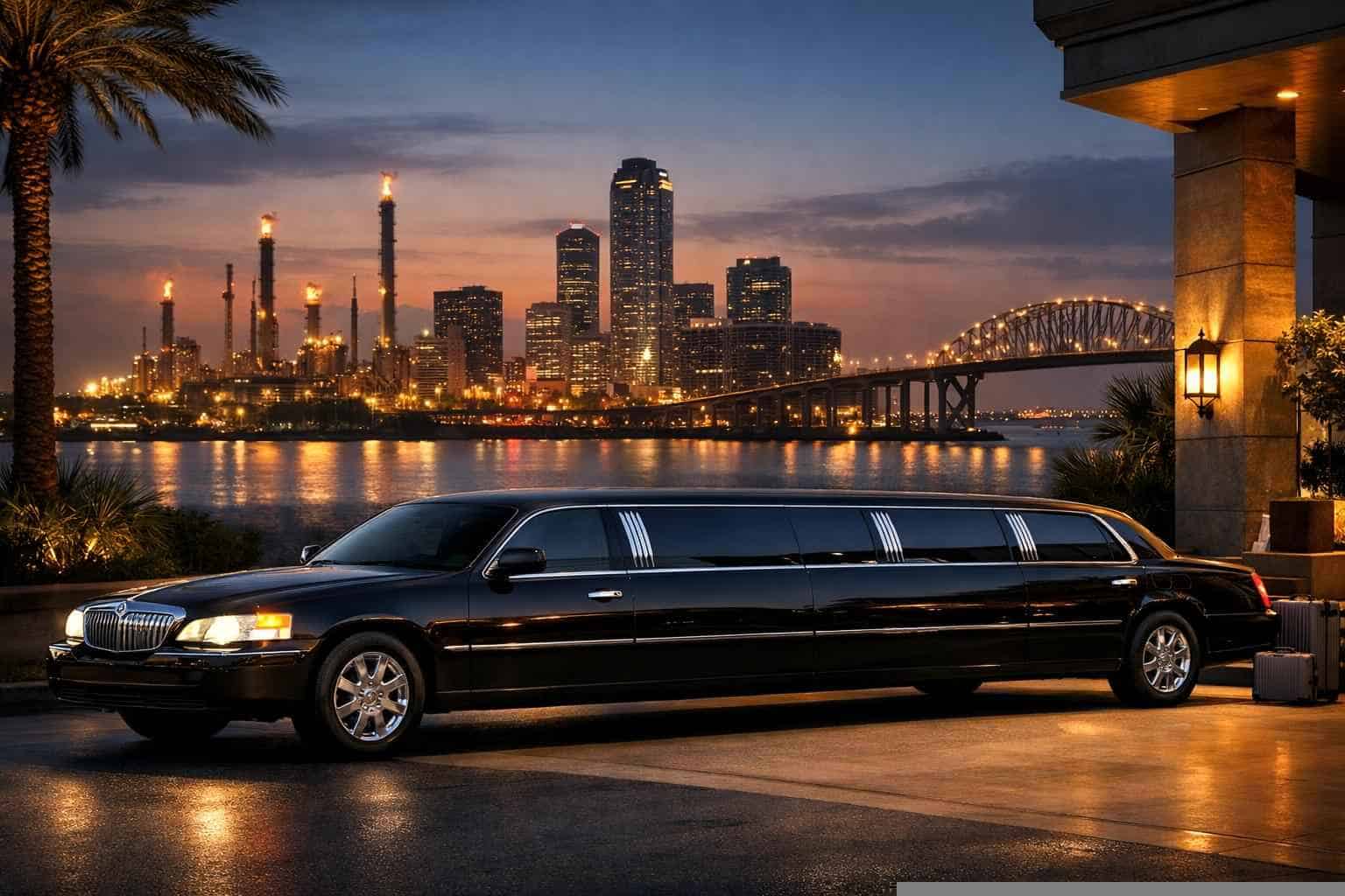 Black Limo Rental Near Me Texas City TX