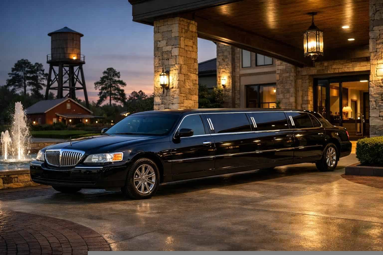 Black Limo Rental Near Me Tomball TX