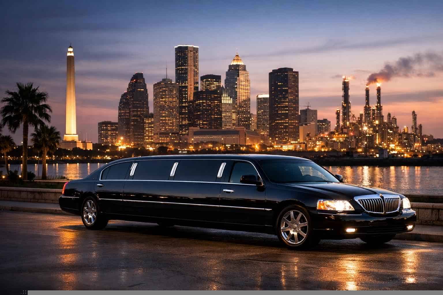 Black Limo Rental Texas City TX