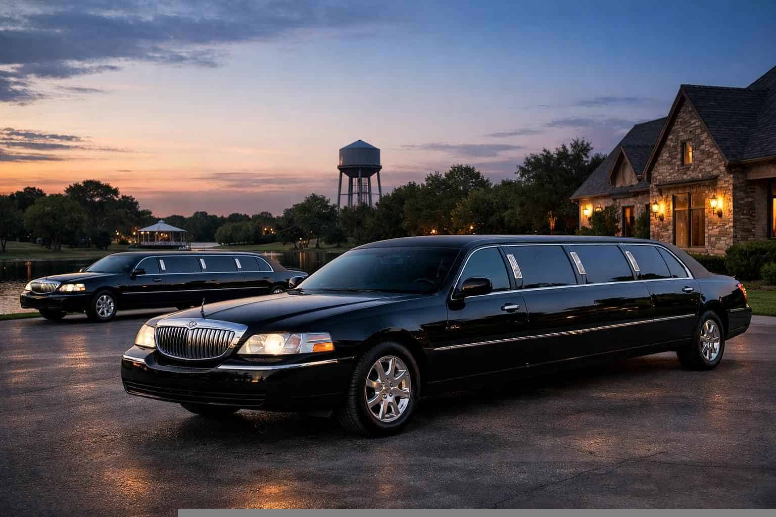 Black Limousines in Friendswood Texas