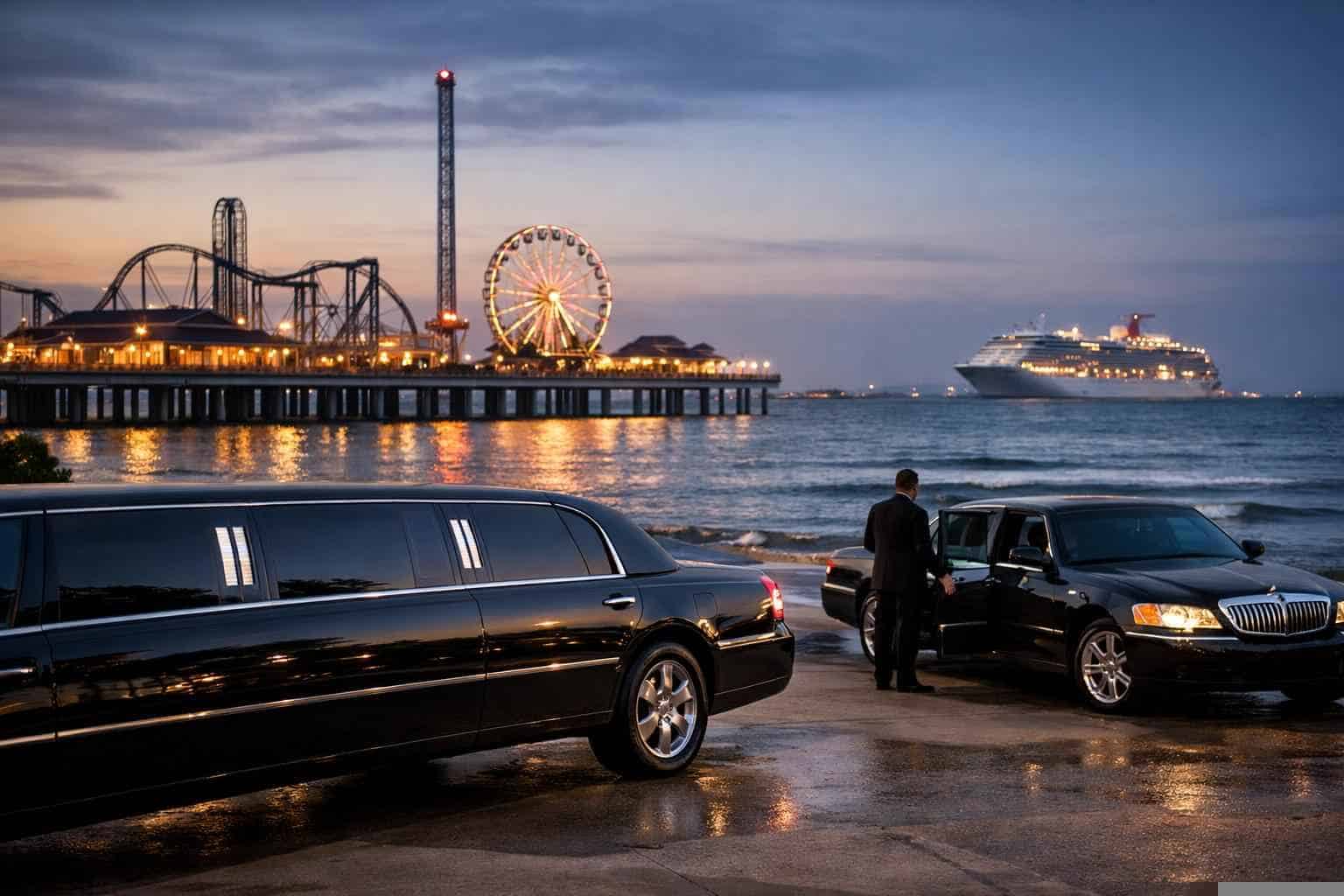Black Limousines in Galveston Texas
