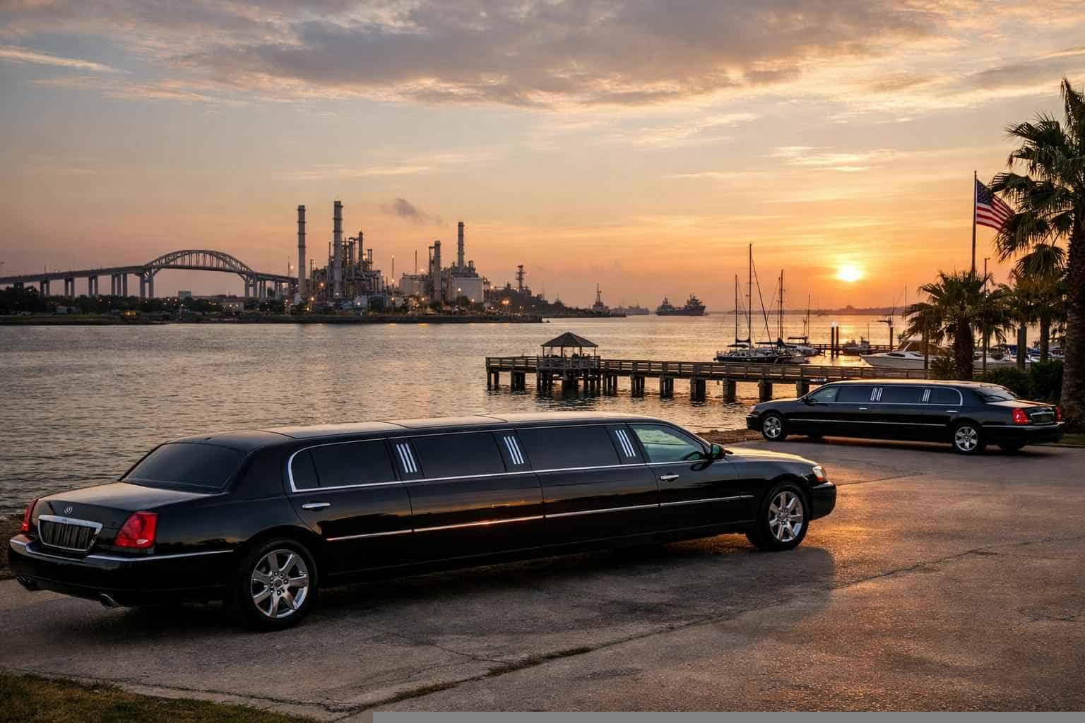 Black Limousines in La Porte Texas