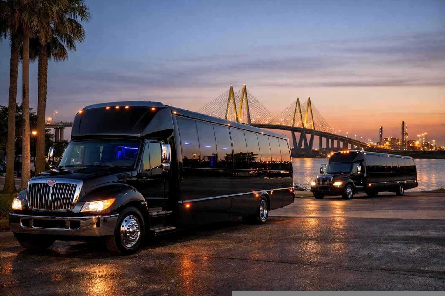 Black Party Buses in La Porte Texas