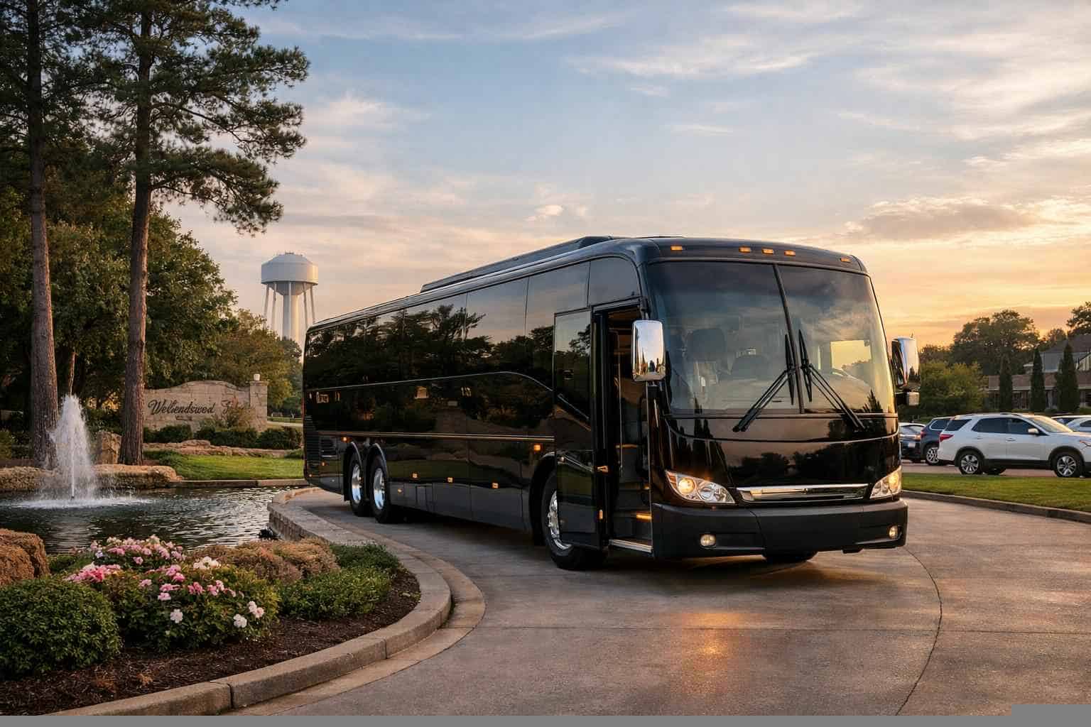 Bus Rental Near Me Friendswood TX