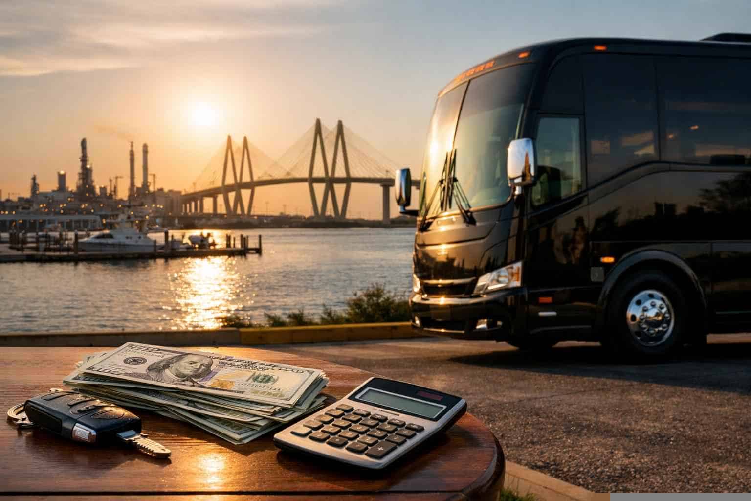 Bus Rental Prices in La Porte TX