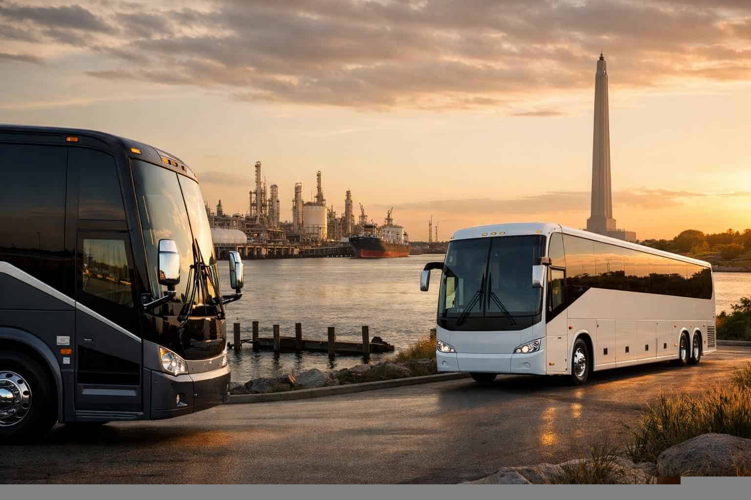 Buses in La Porte Texas