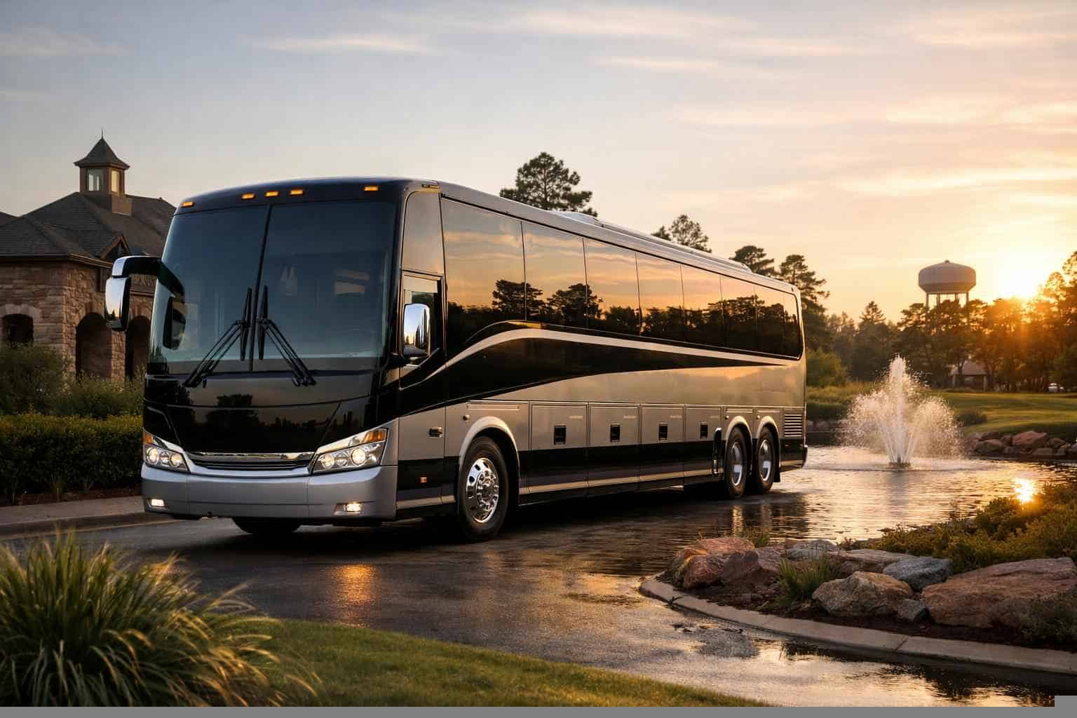 Charter Bus Rental Friendswood TX
