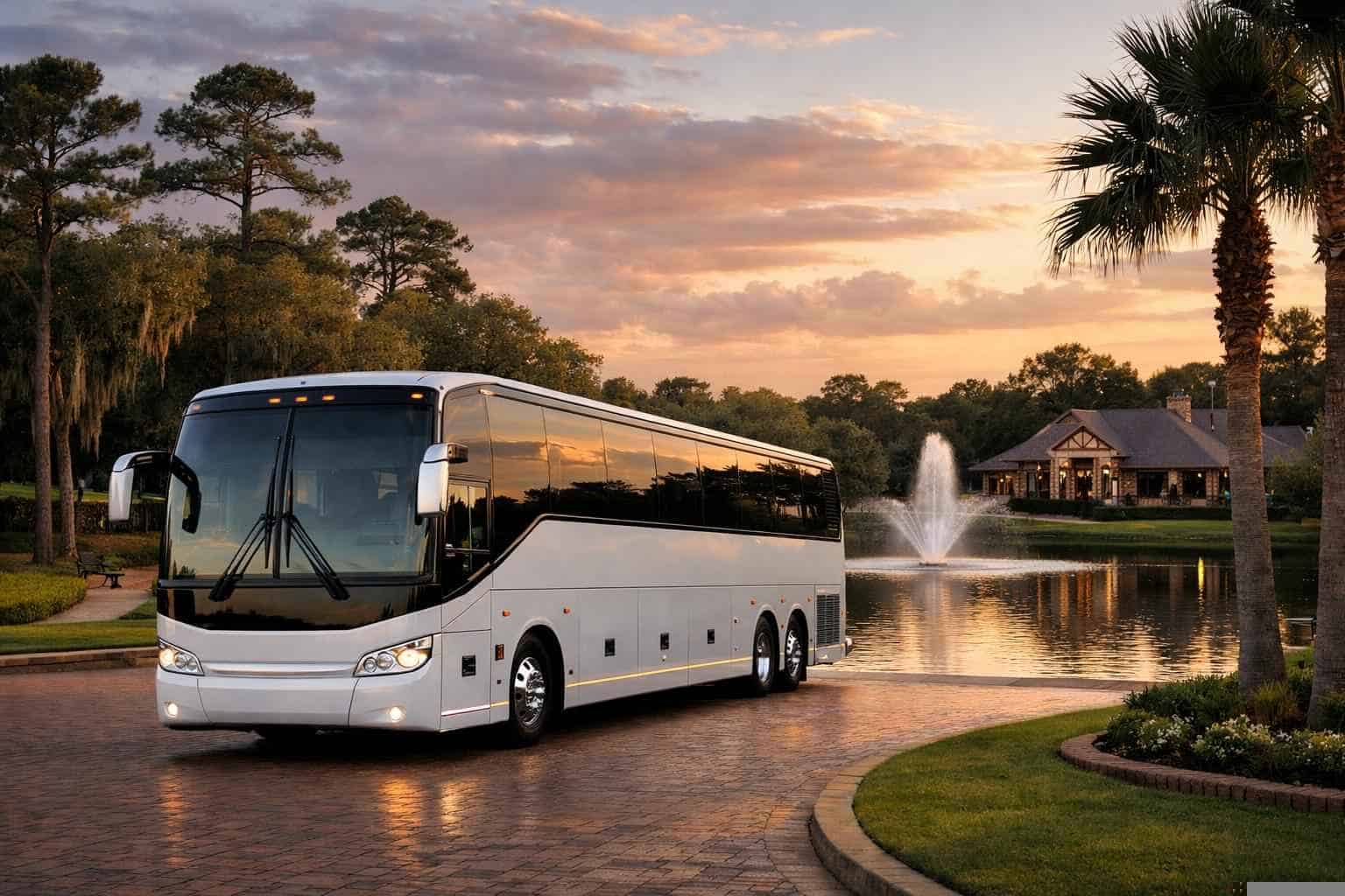 Charter Bus Rental In Friendswood Texas