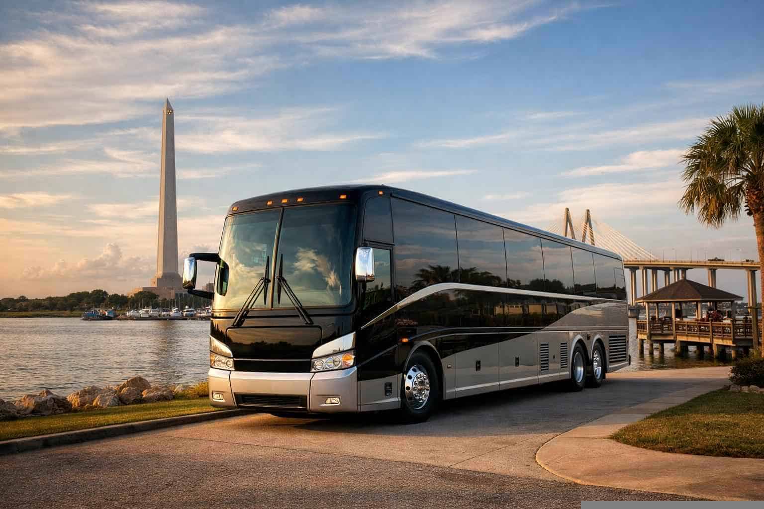 Charter Bus Rental in La Porte Texas