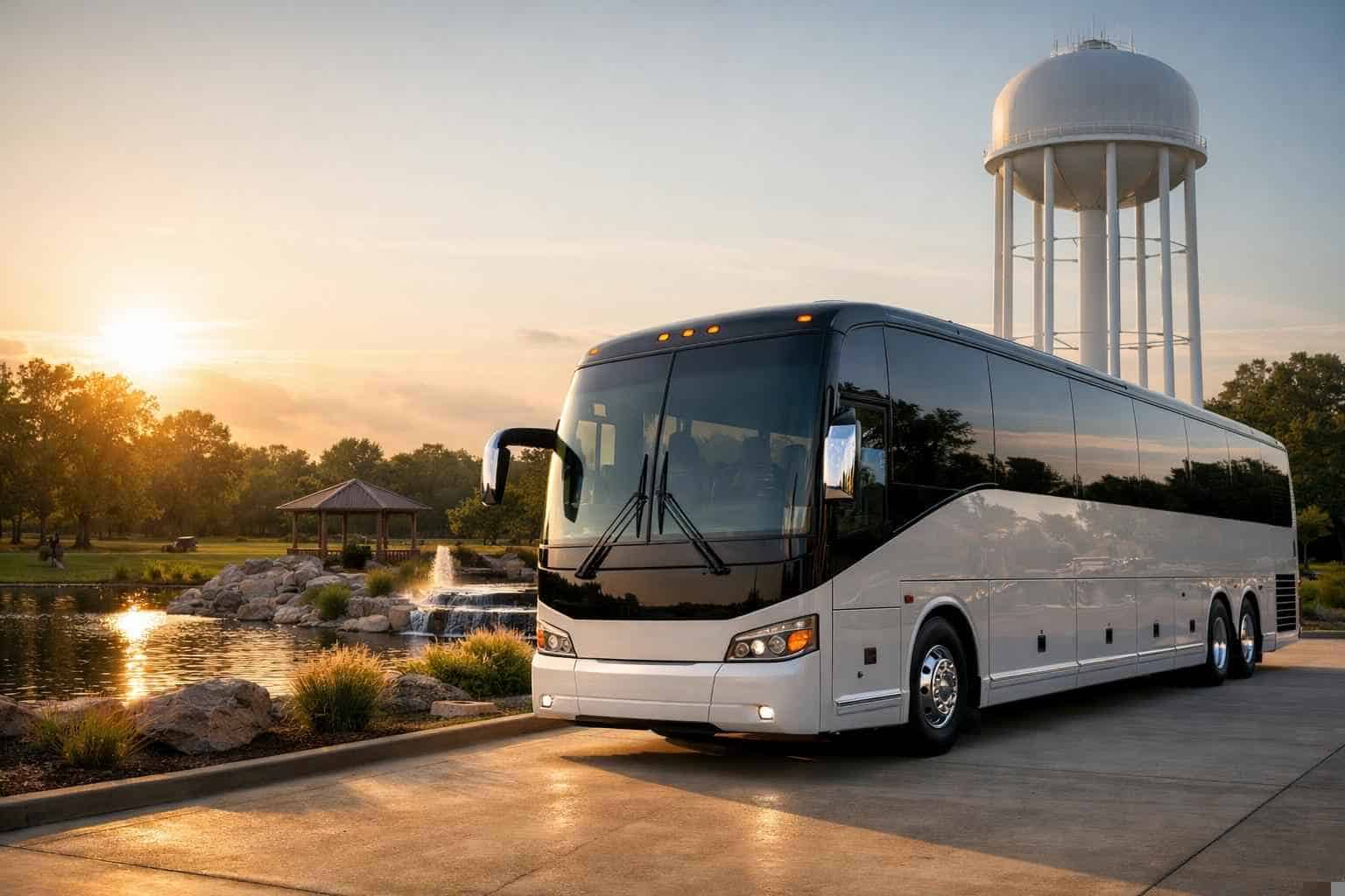 Charter Bus Rental Near Me Friendswood TX