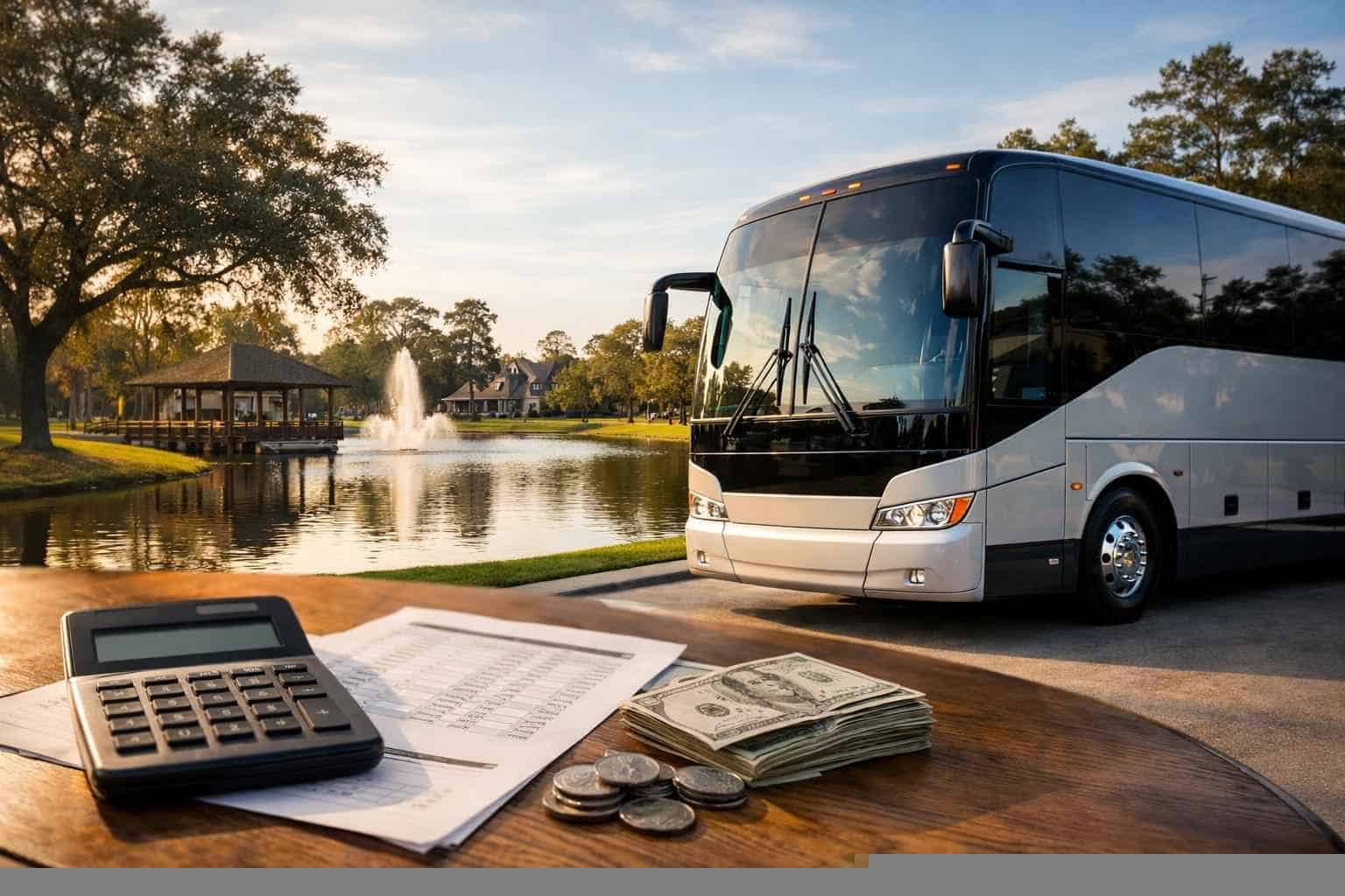 Charter Bus Rental Prices In Friendswood TX