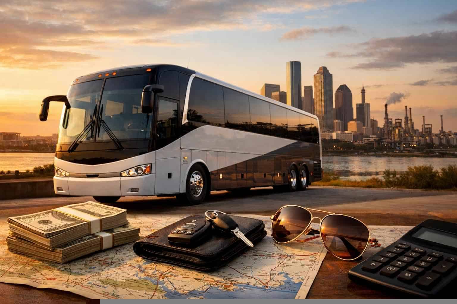 Charter Bus Rental Prices in Texas City TX