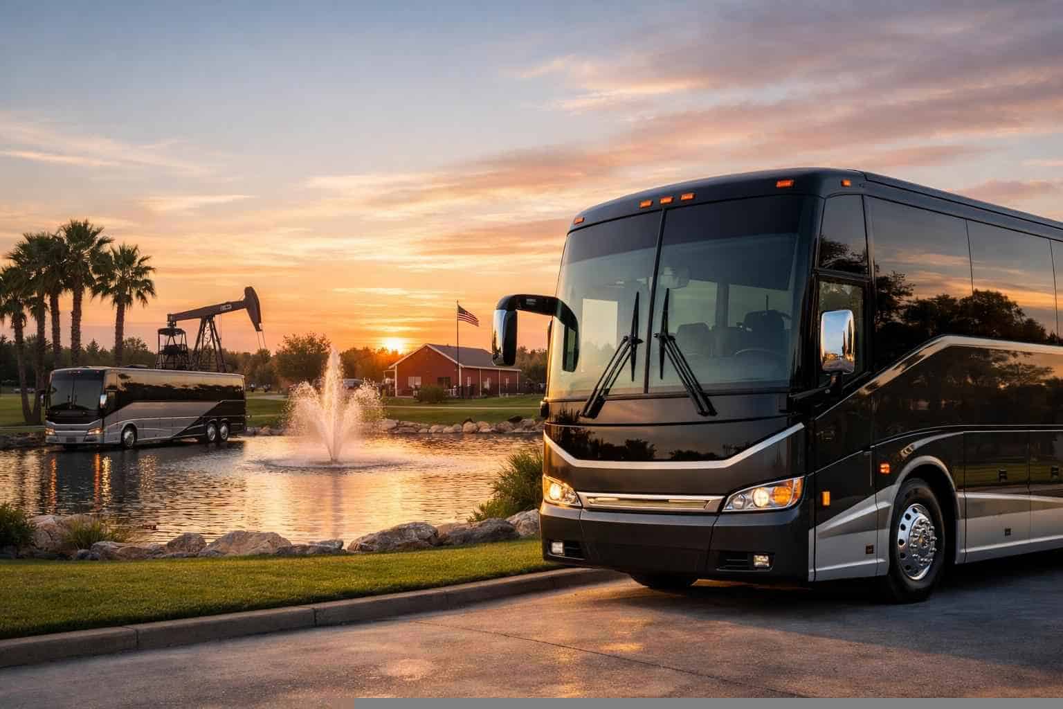 Charter Buses In Deer Park Texas