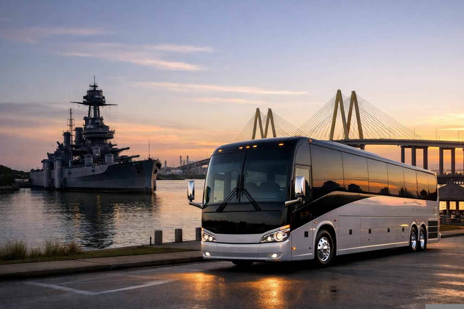 Charter Buses in La Porte Texas