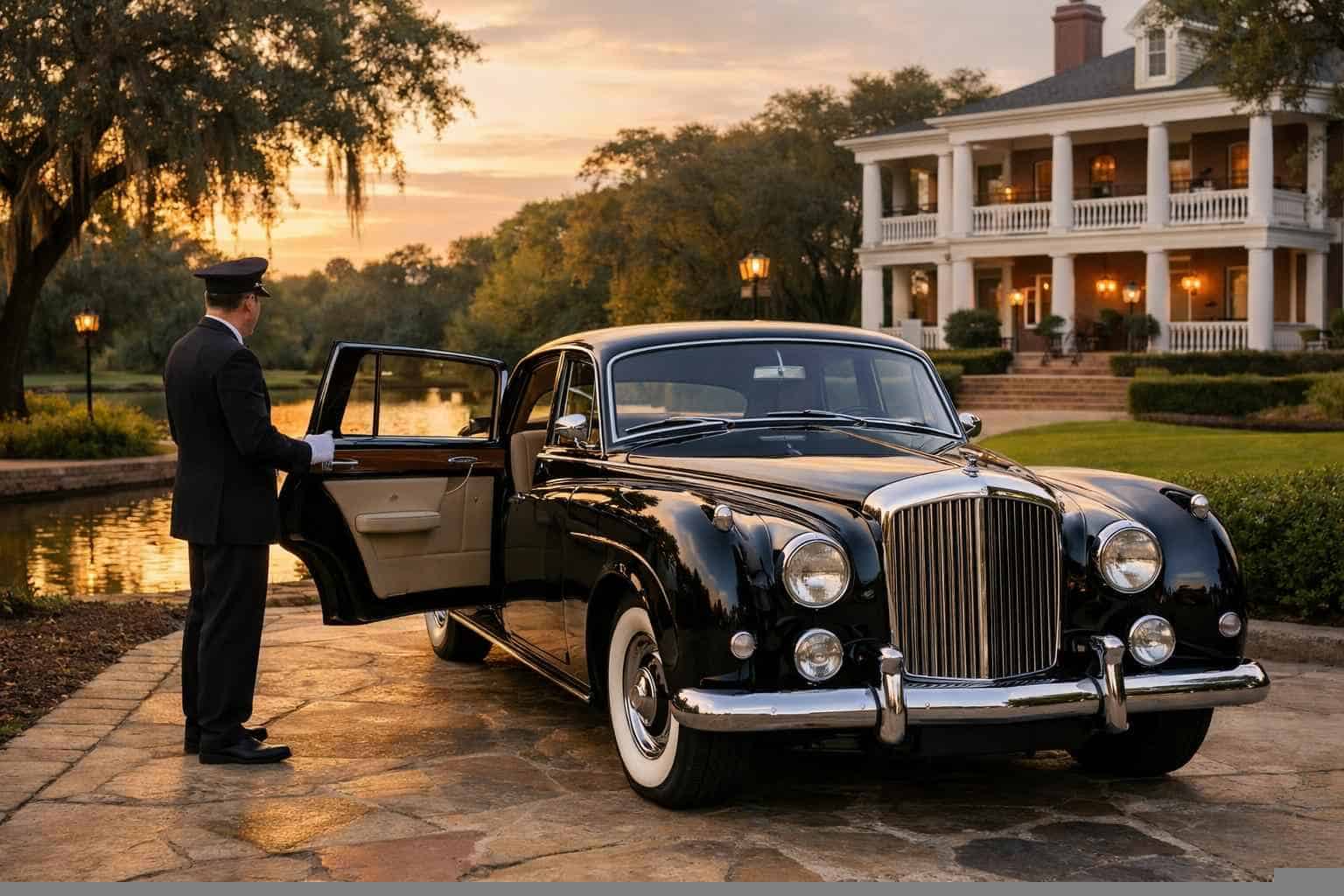 Classic Car Chauffeur Service Friendswood TX