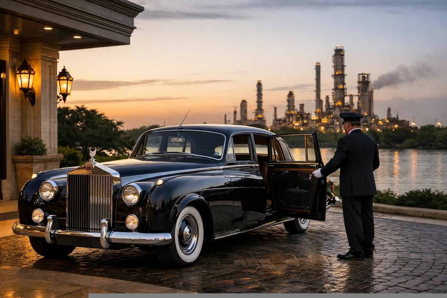 Classic Car Chauffeur Service in Deer Park Texas