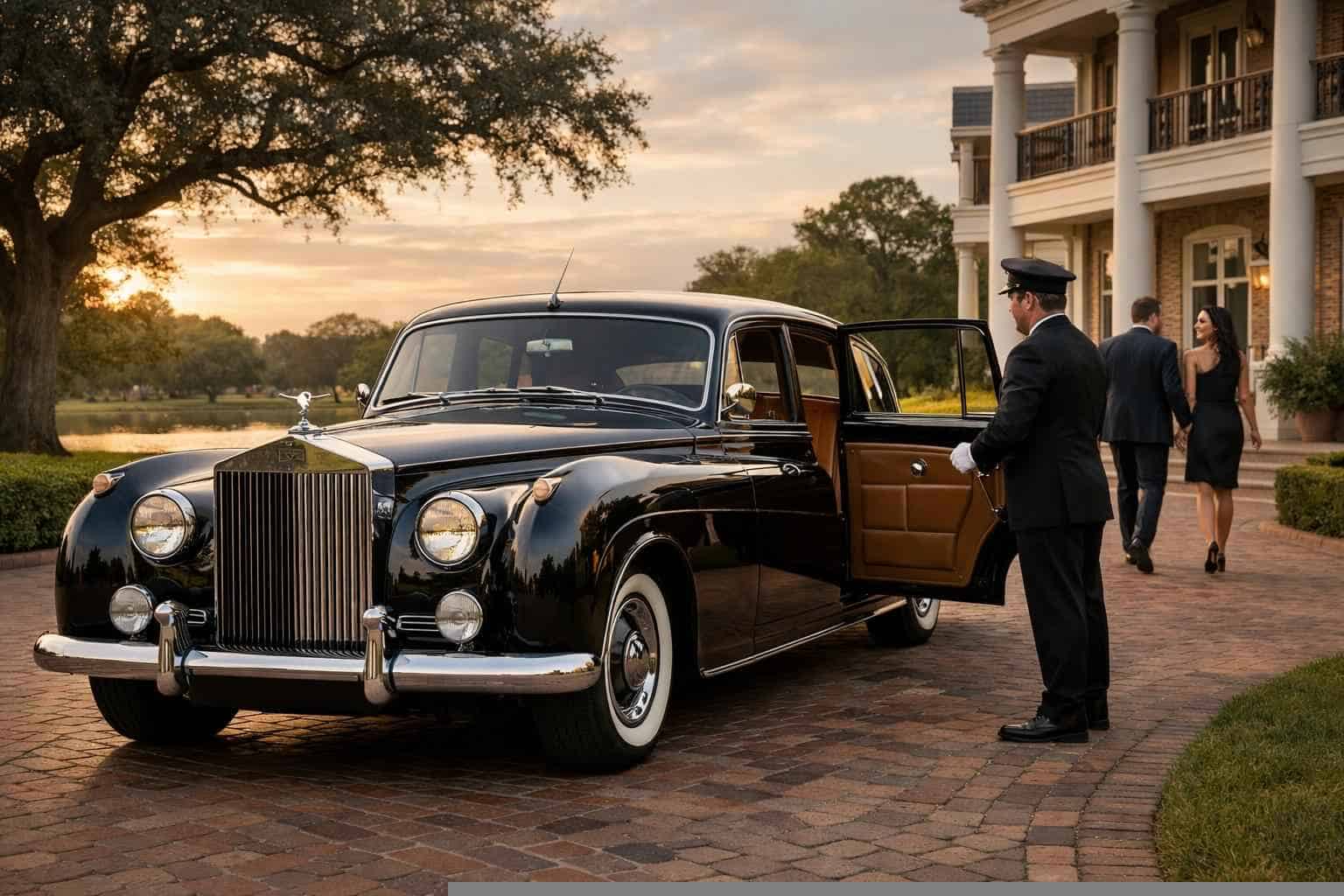 Classic Car Chauffeur Service in Friendswood Texas