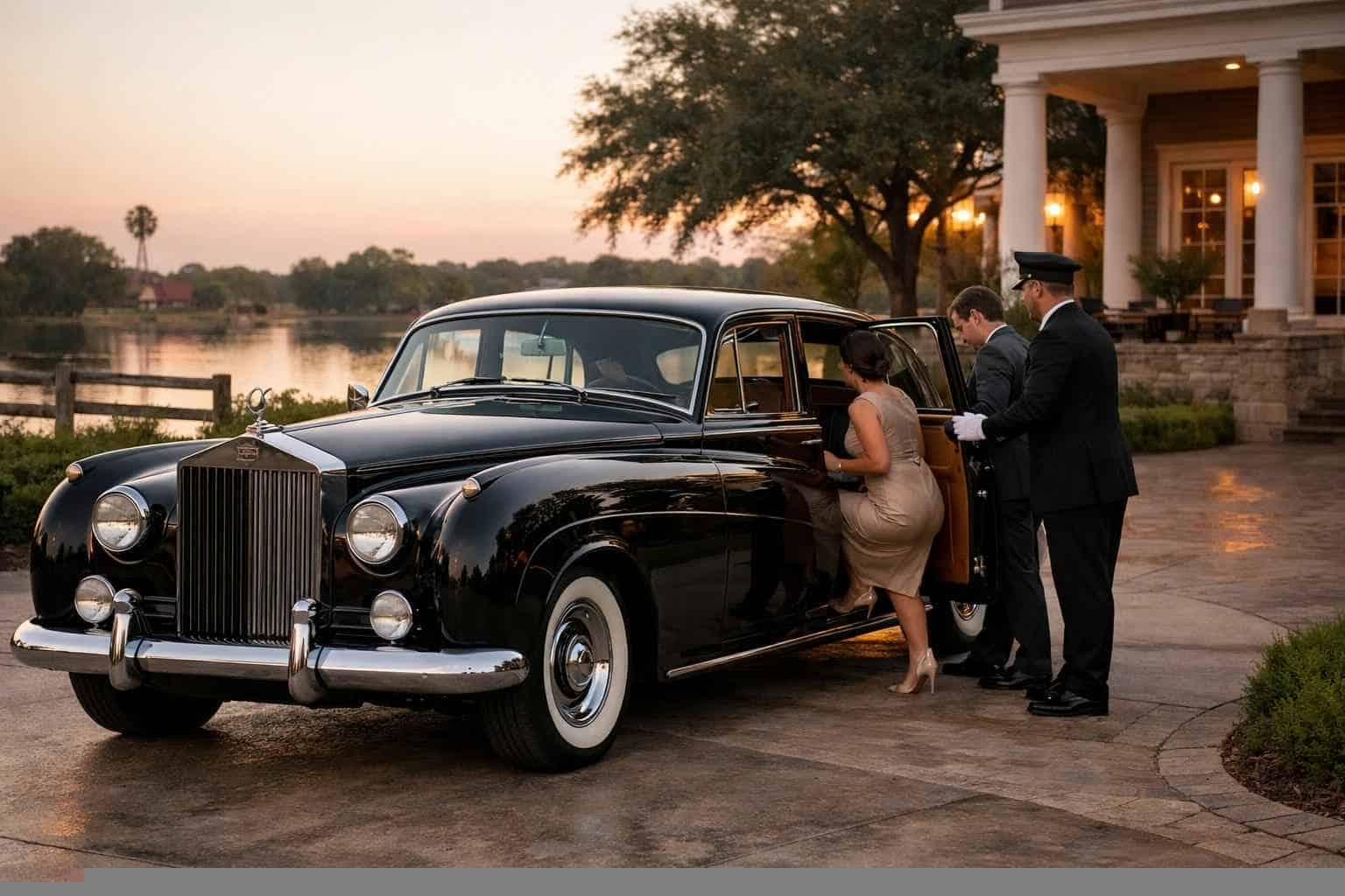 Classic Car Chauffeur Service Near Me Friendswood TX