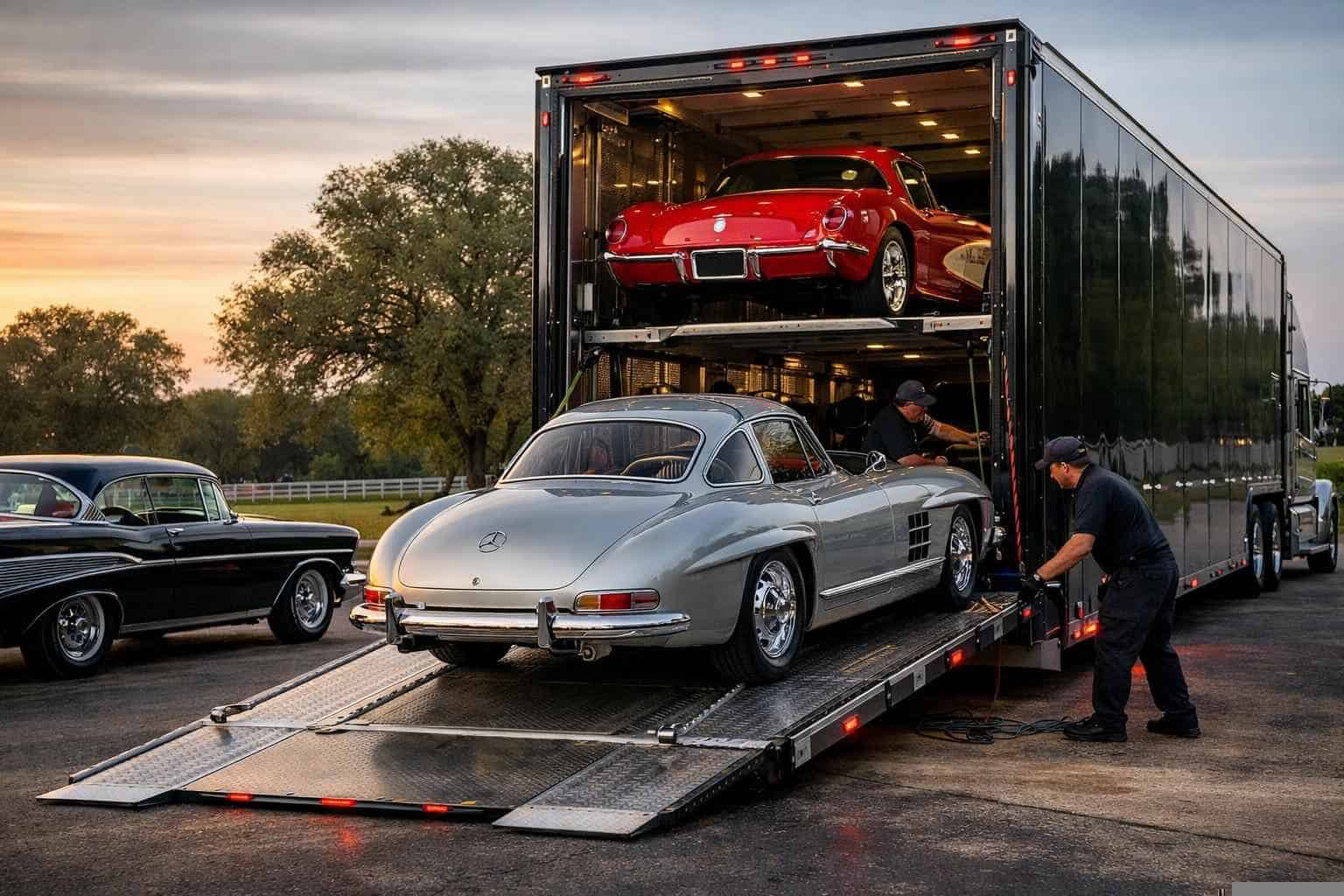 Classic Car Transportation Service Friendswood TX