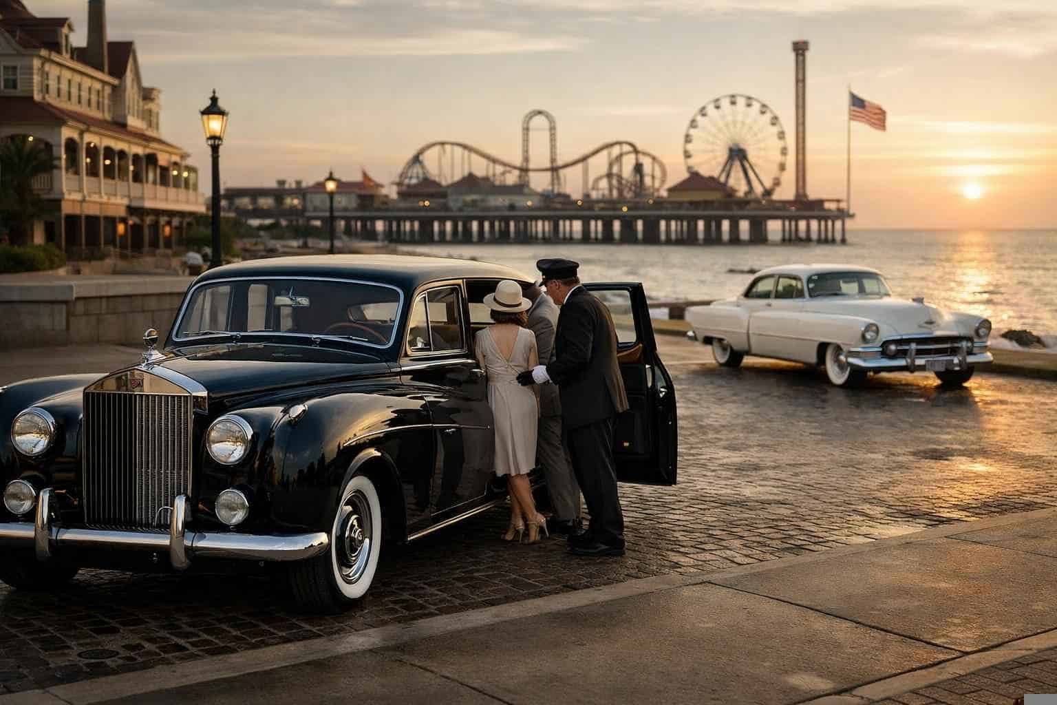 Classic Cars With Chauffeur In Galveston Texas