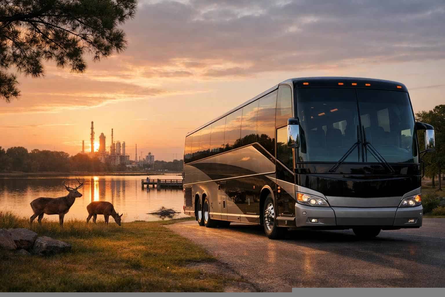 Deer Park Texas Charter Bus Rental