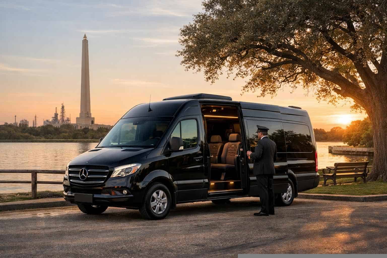 Deer Park Texas Sprinter Van Rental with Driver