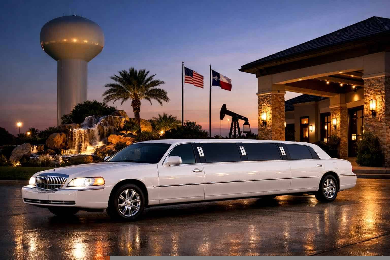 Deer Park Texas White Limo Rental