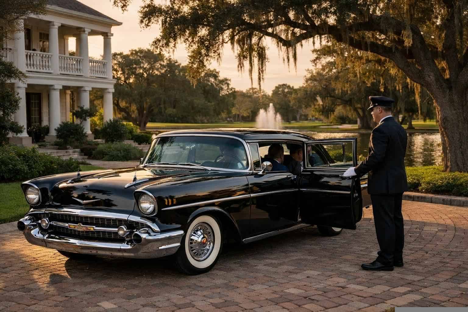 Friendswood Texas Classic Car Chauffeur Service
