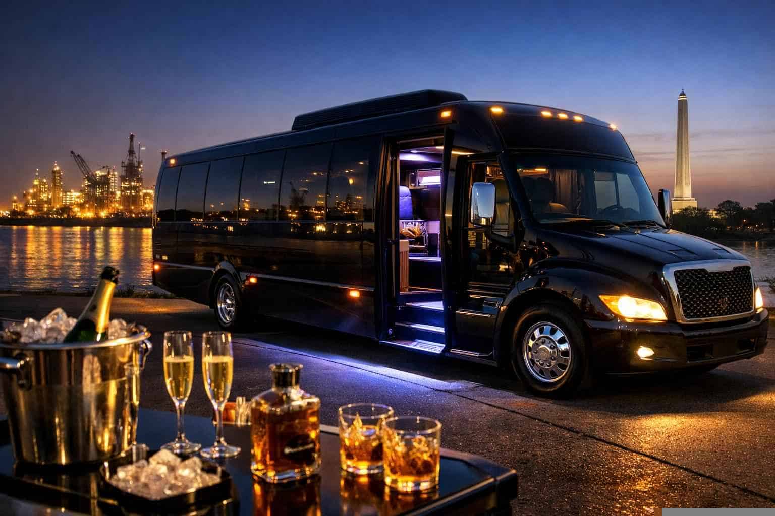La Porte Texas Party Bus Rental