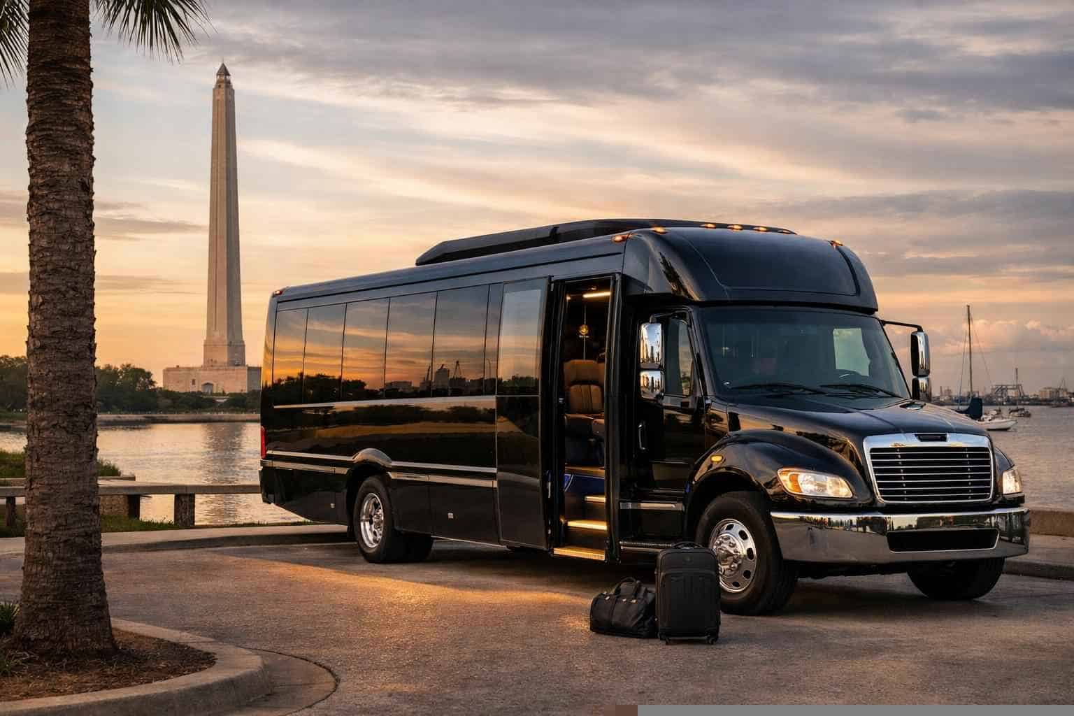 La Porte Texas Shuttle Bus Rental