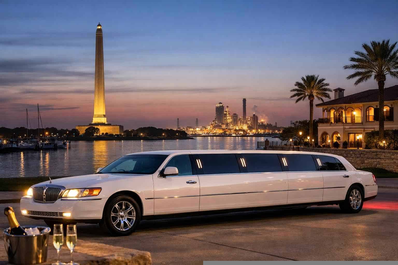 La Porte Texas White Limo Rental