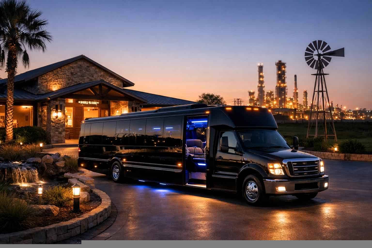 Limo Bus Rental Deer Park TX