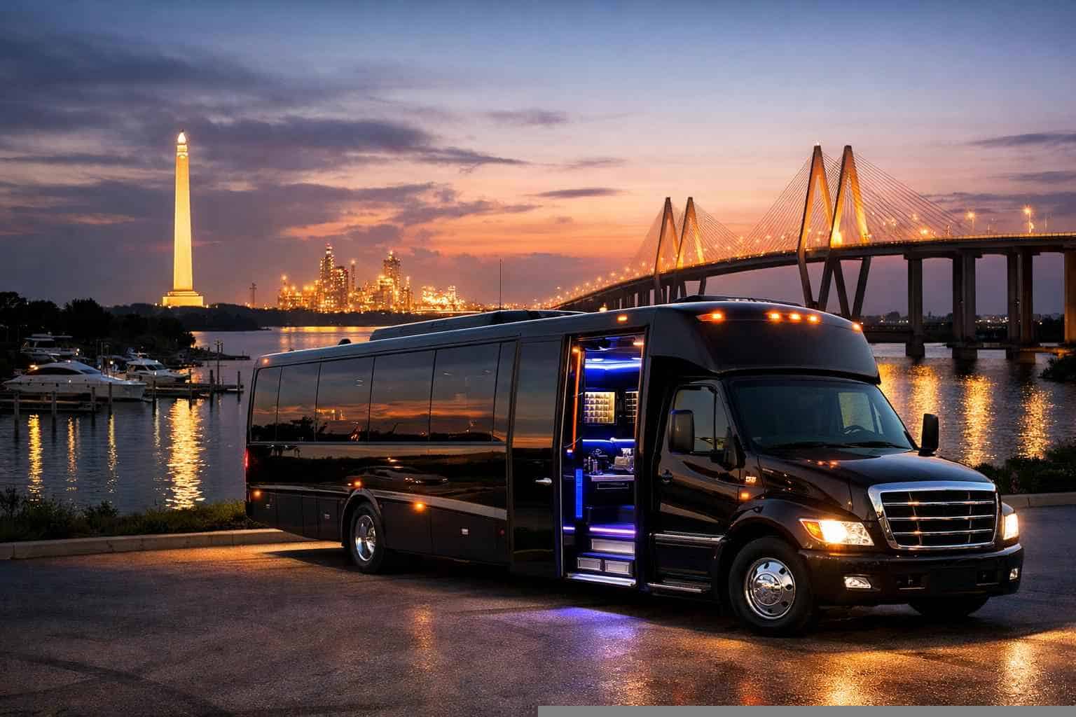 Limo Bus Rental Near Me La Porte TX