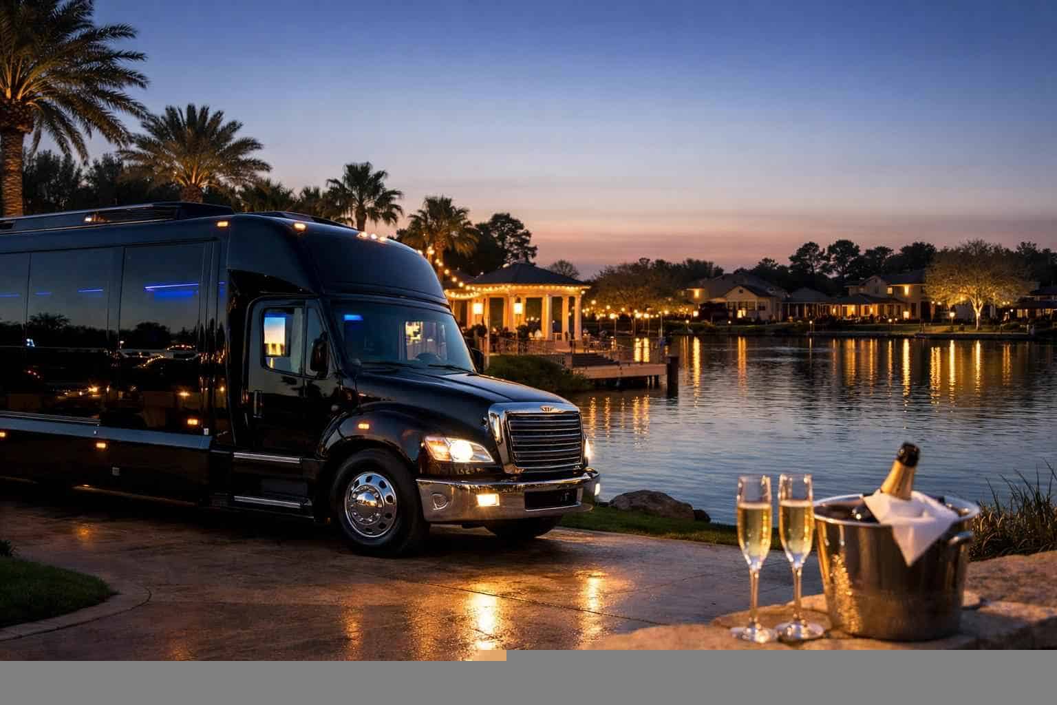 Limo Buses in Friendswood Texas