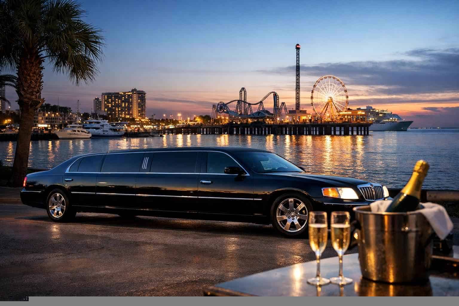 Limousine Transportation Service Galveston TX