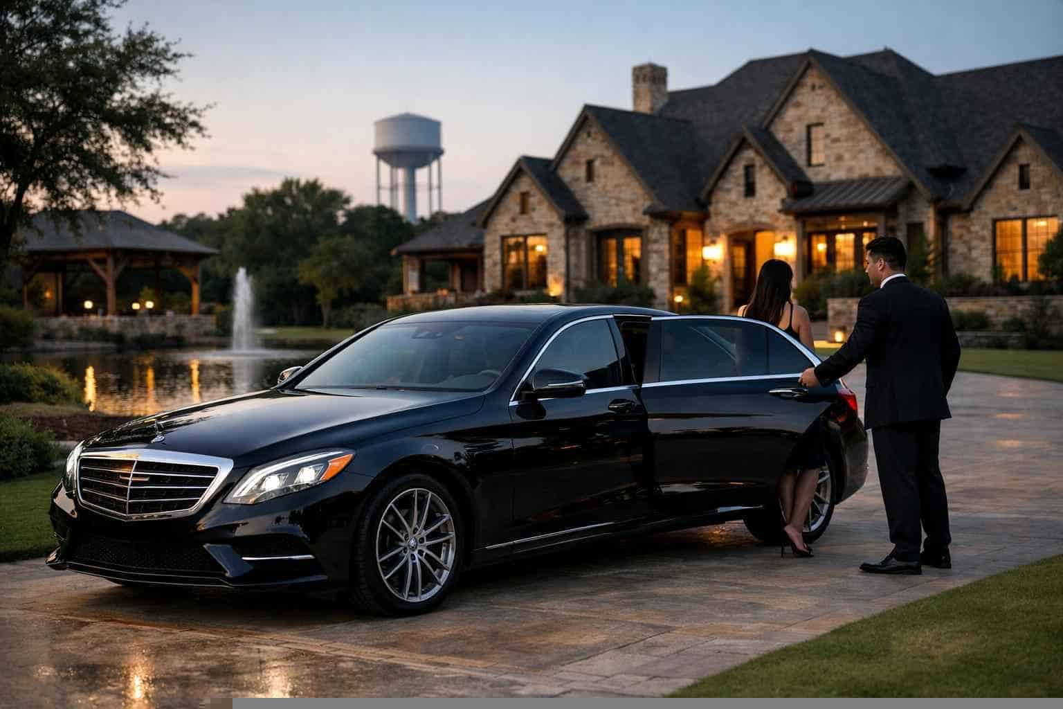 Luxury Black Car Service in Friendswood Texas