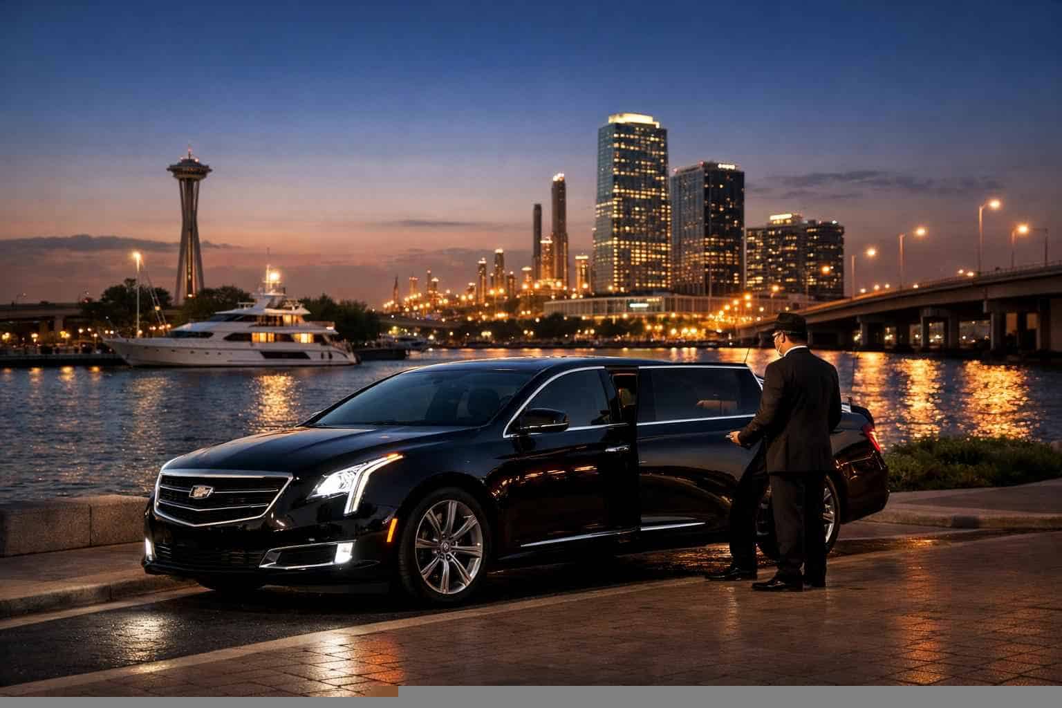 Luxury Black Car Service in Texas City Texas