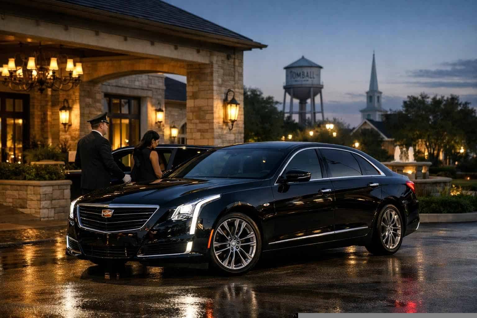 Luxury Black Car Service in Tomball Texas