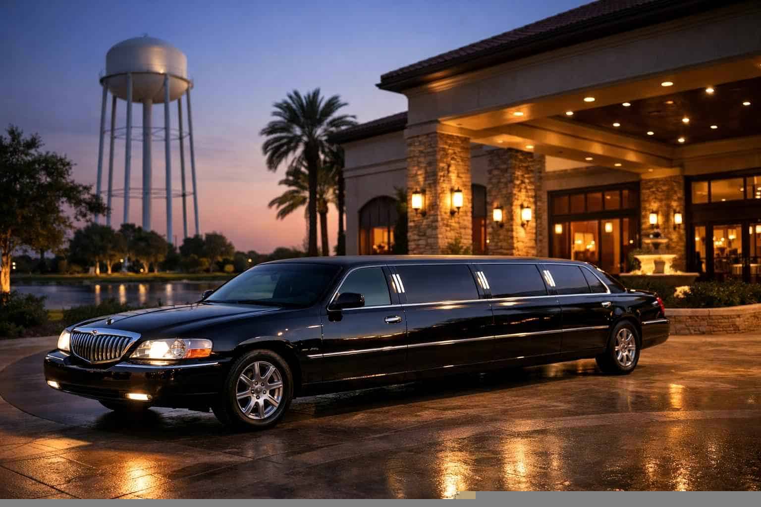 Luxury Black Limo Rental in Deer Park Texas