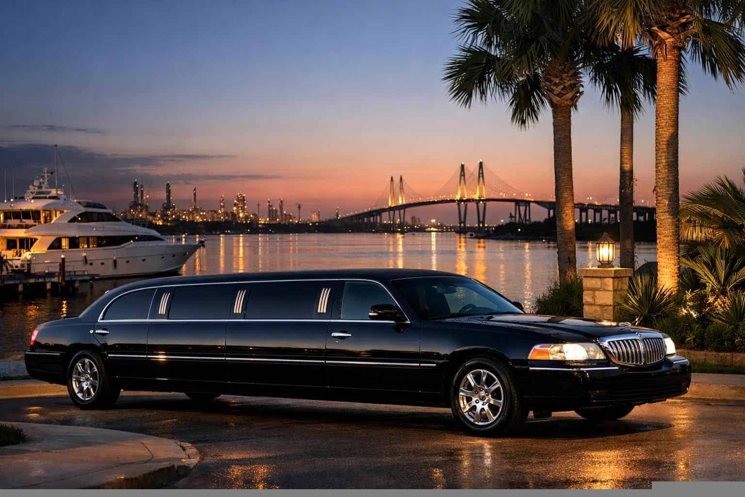 Luxury Black Limo Rental in La Porte Texas