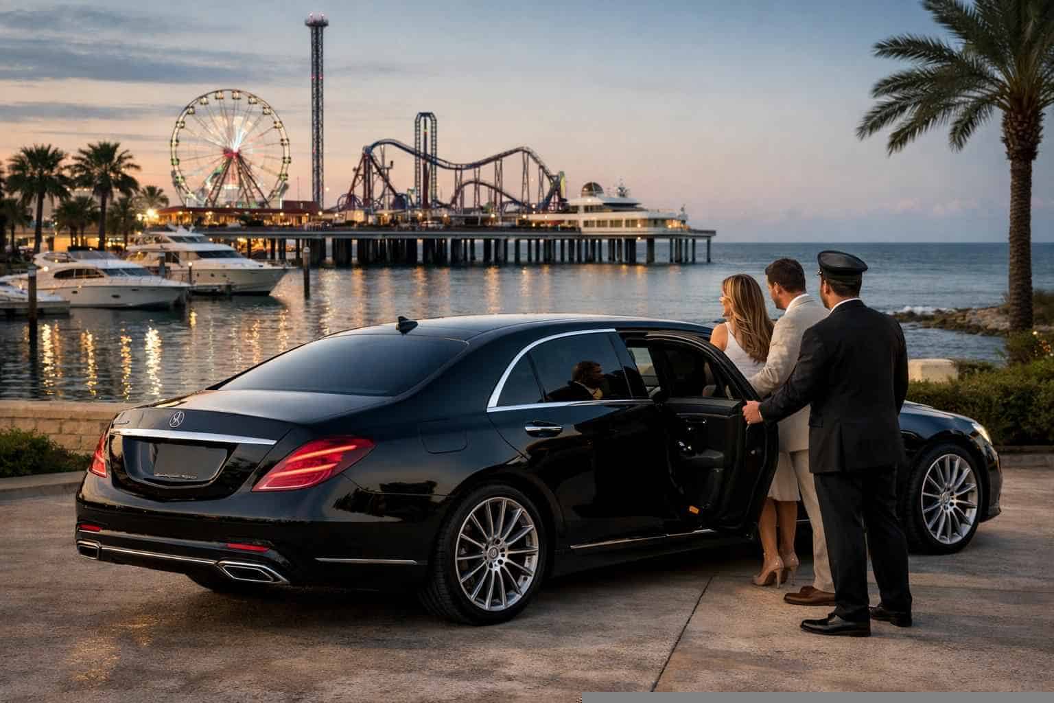 Luxury Chauffeur Service in Galveston Texas