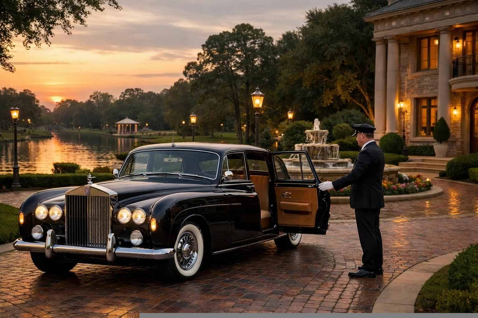 Luxury Classic Car Chauffeur Service in Deer Park Texas