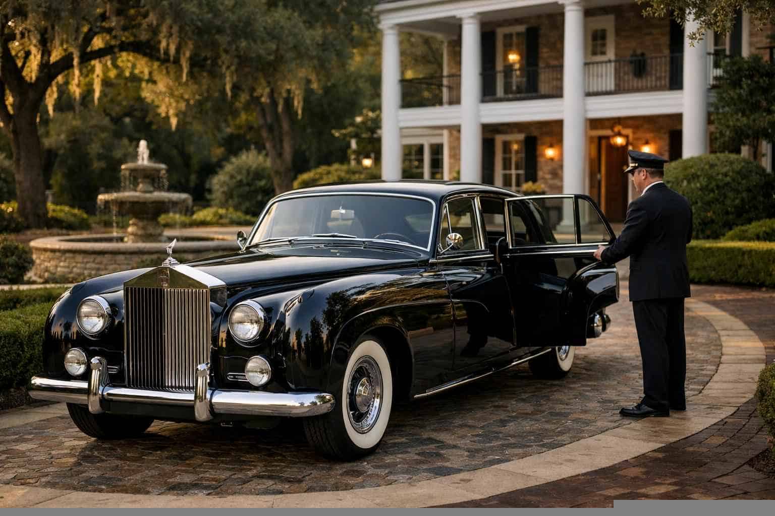Luxury Classic Car Chauffeur Service in Friendswood Texas