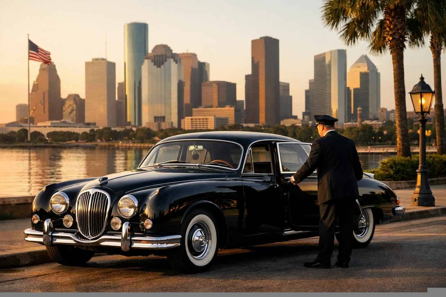 Luxury Classic Car Chauffeur Service in Texas City Texas